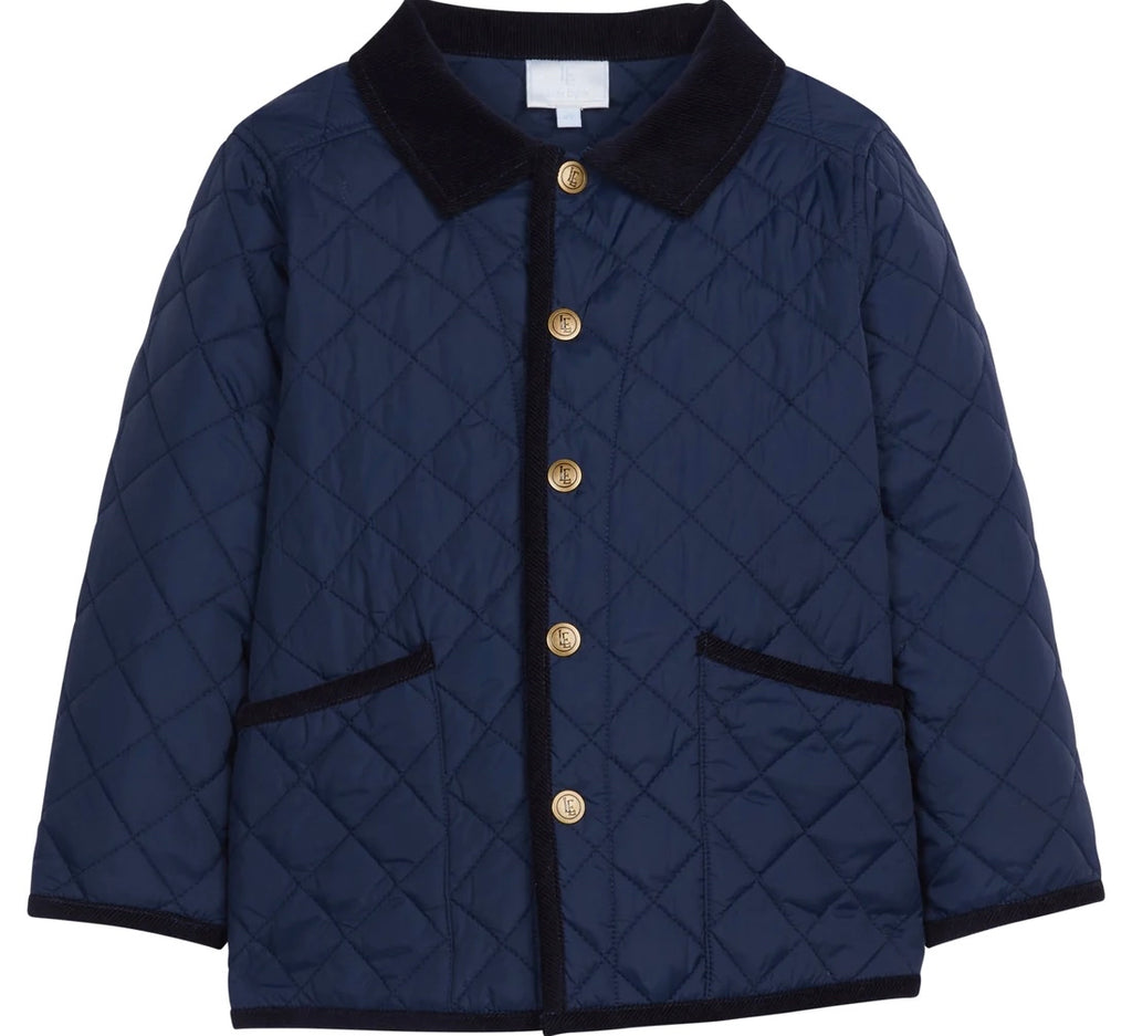 Light Quilted Jacket- Navy