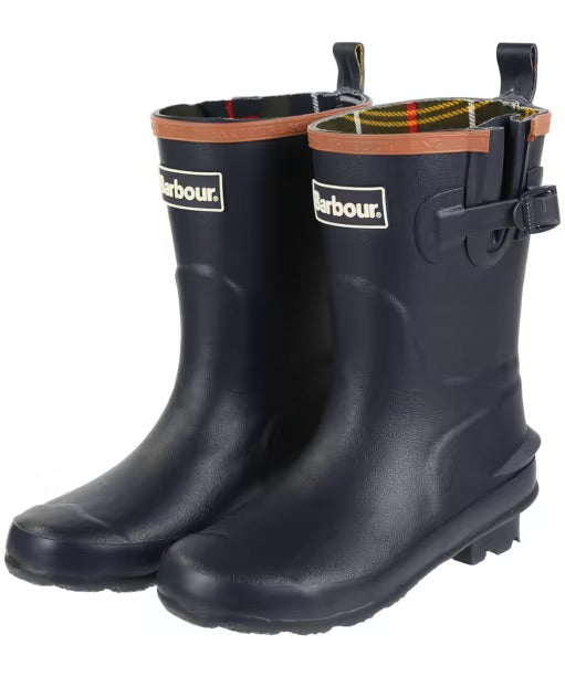 Barbour Navy Simonside Rain Boots